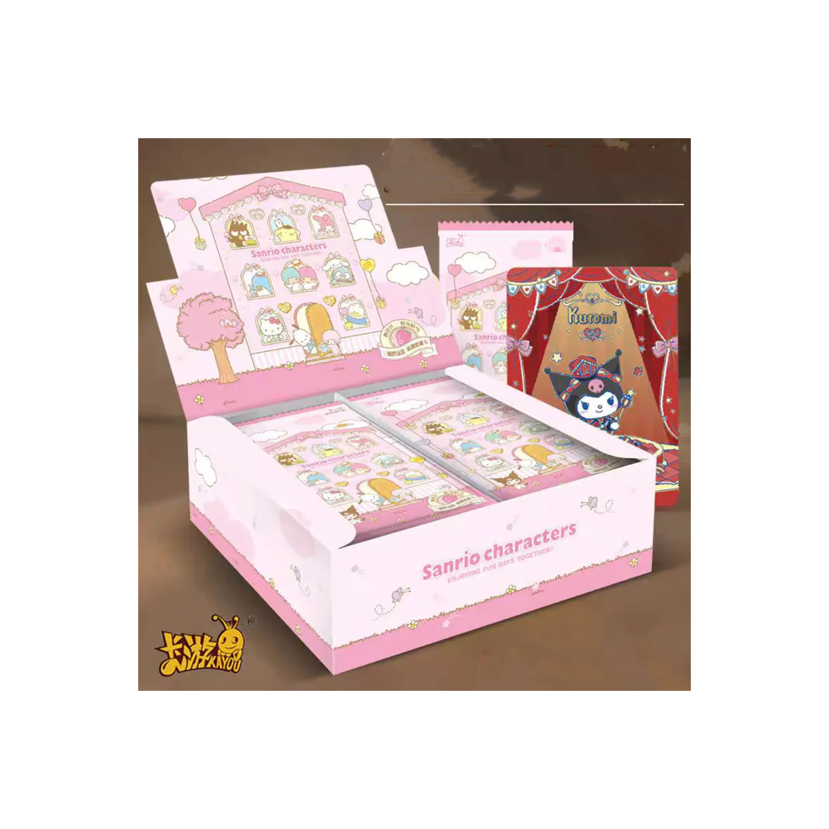 Kayou 110 Hello Kitty & Friends Dreams Hot Winter & Shiny Snow Boite 30 Boosters 4 Cartes