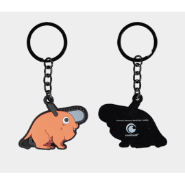  CHAINSAW MAN - Pochita - Porte-clés en Caoutchouc