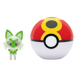  Pokémon - Clip'n'Go Poké Balls Poussacha & Bis Ball