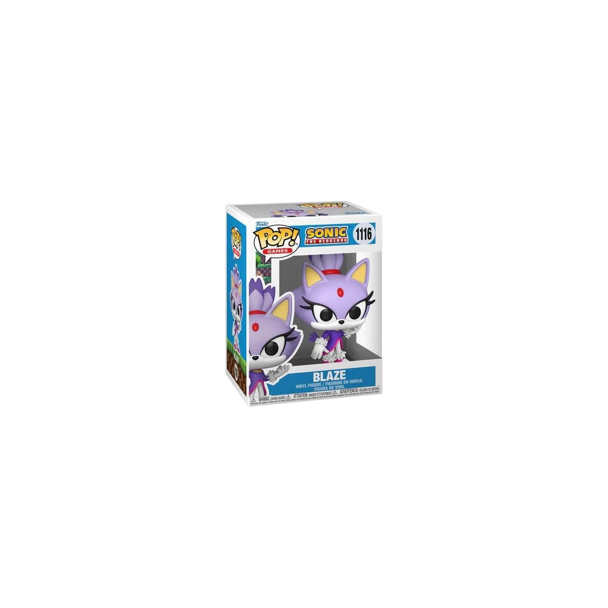 Figurines Pop SONIC - POP Games N° 1116 - Blaze The Cat
