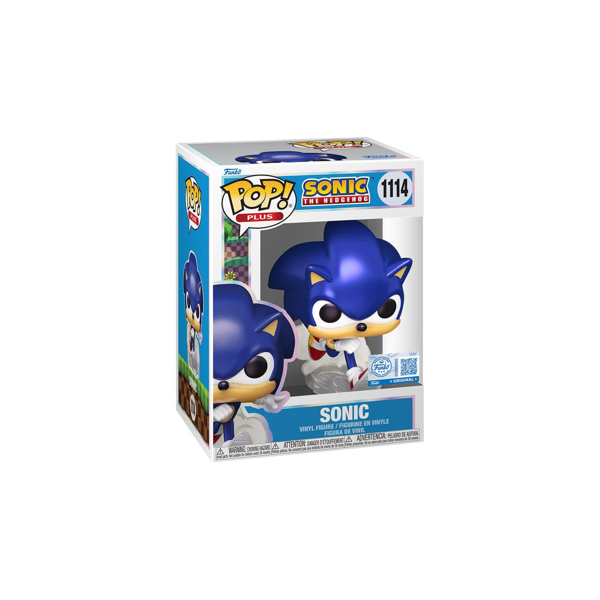 Figurines Pop Sonic - The Hedgehog POP! Plus Movies Vinyl figurines Sonic(PRL) 9 cm