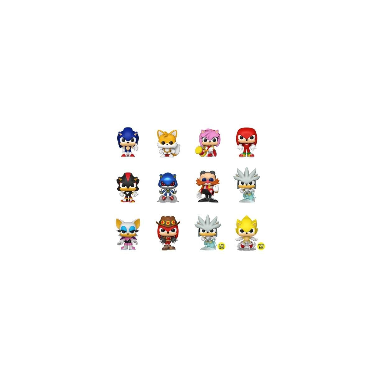 Blind Box : Mystery Box SONIC THE HEDGEHOG - Mystery Minis (BOX 12 Figurines)