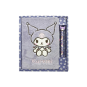 KUROMI - Purple - Pack Notebook Fourrure A5 + Stylo-Bille KUROMI - Purple - Pack Notebook Fourrure A5 + Stylo-Bille