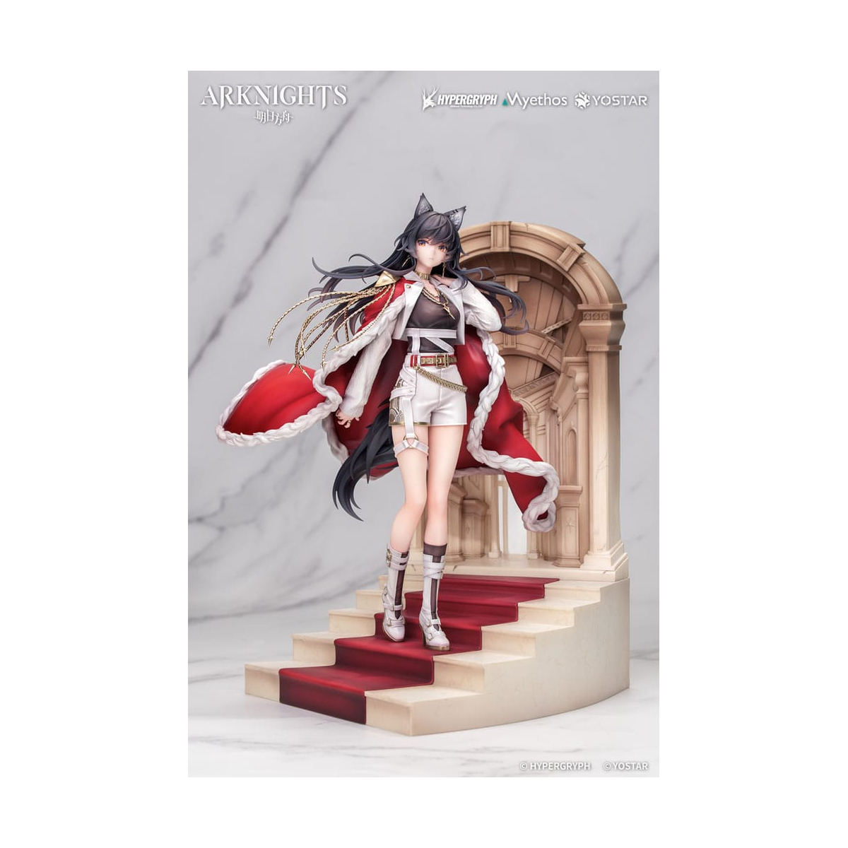 Myethos Arknights - 1/7 Texas the Omertosa: The Throne Ver. 28 cm