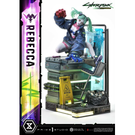  Cyberpunk: Edgerunners - statuette Real Elite Masterline Series 1/4 Rebecca 54 cm