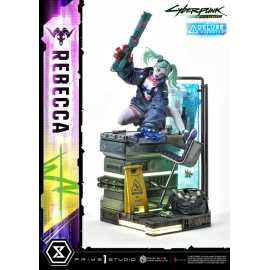  Cyberpunk: Edgerunners - statuette Real Elite Masterline Series 1/4 Rebecca Deluxe Version 54 cm