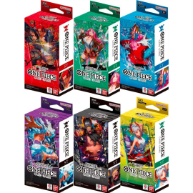  One Piece : 6 Beginners Decks ST23-ST28 FRANCAIS