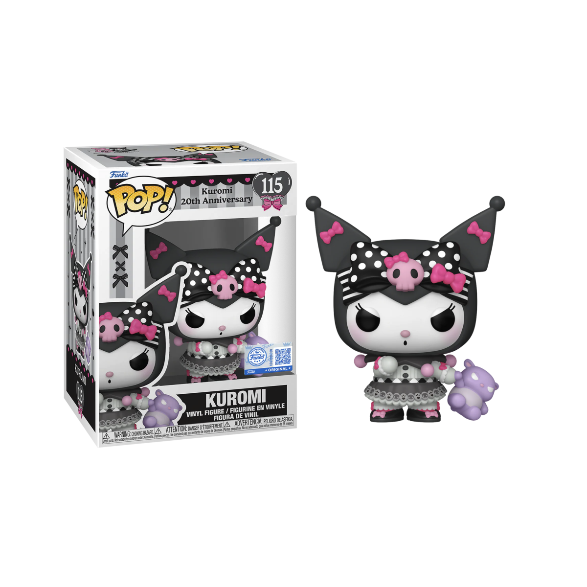  KUROMI - POP Sanrio N° 115 - Kuromi With Toy