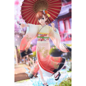KAD63908 A Certain Scientific Railgun T - statuette 1/7 Mikoto Misaka Furisode Kimono Ver. 28 cm