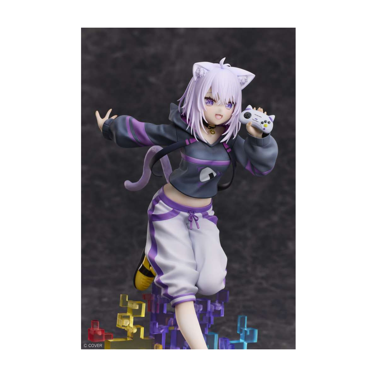 Hololive Production - 1/7 Nekomata Okayu We Are Gamers Ver. 23 cm