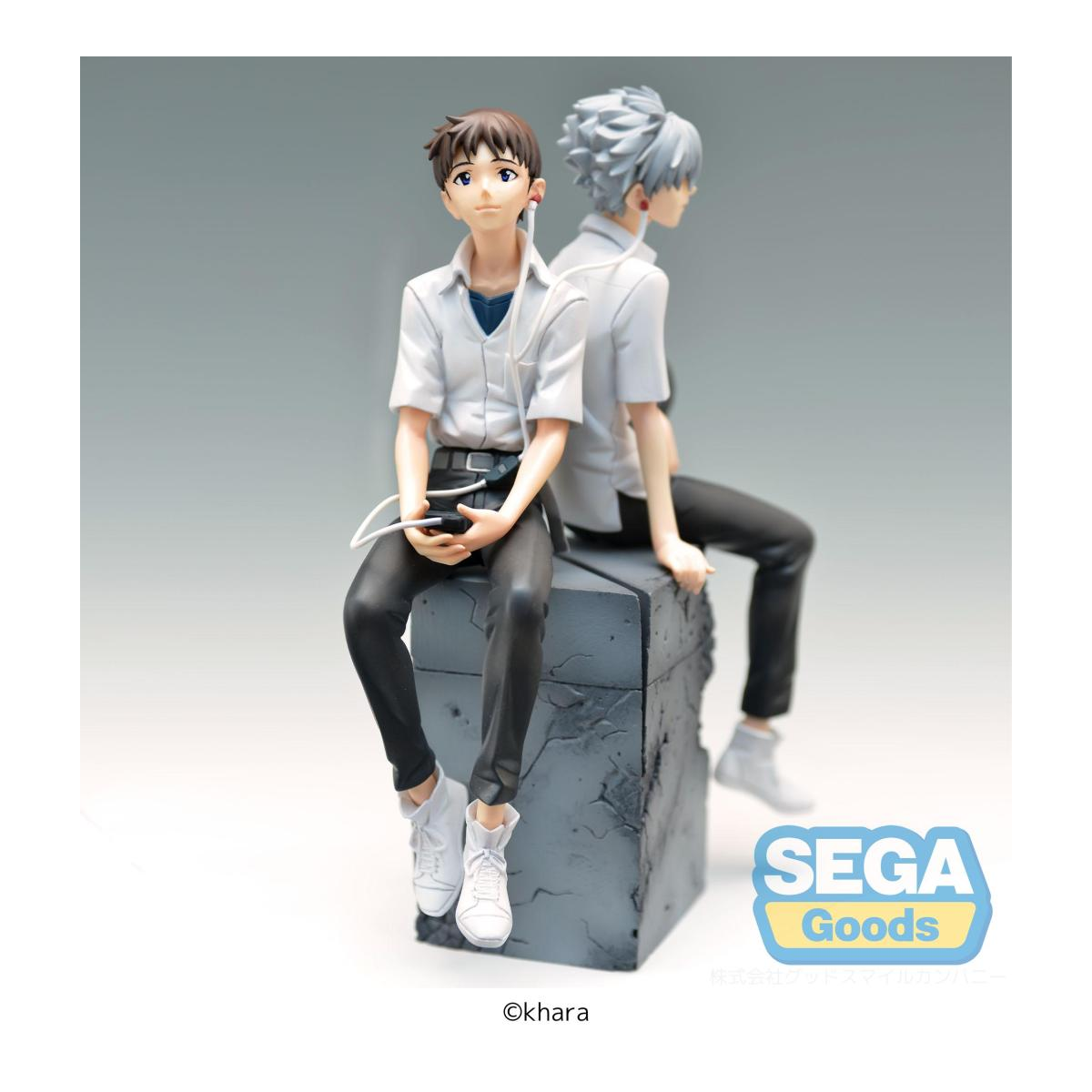  EVANGELION - Shinji & Kaworu "Shinji Version" - Fig. Vignetteum 17cm