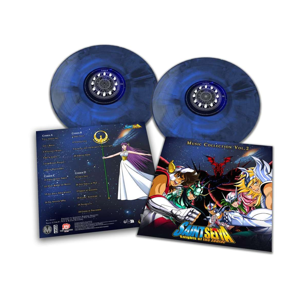 Musiques Pop Culture Saint Seiya Music Collection - Vol 2 - 2 Vinyls