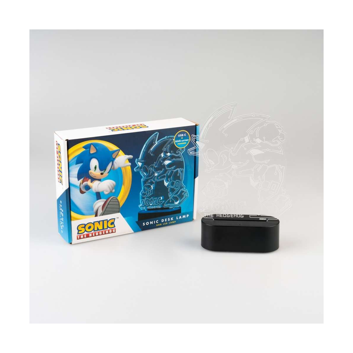 Sonic - Speed Circuit Desk Led Lamp