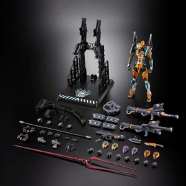Figurine EVANGELION - EVA-00 + Lance de Longinus - Figure Metal Build 30th 22cm