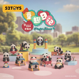  Panda Roll - 52Toys Playful Journal Boite De 8pcs
