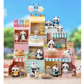  Panda Roll - 52Toys Shopping Street Boite De 6pcs