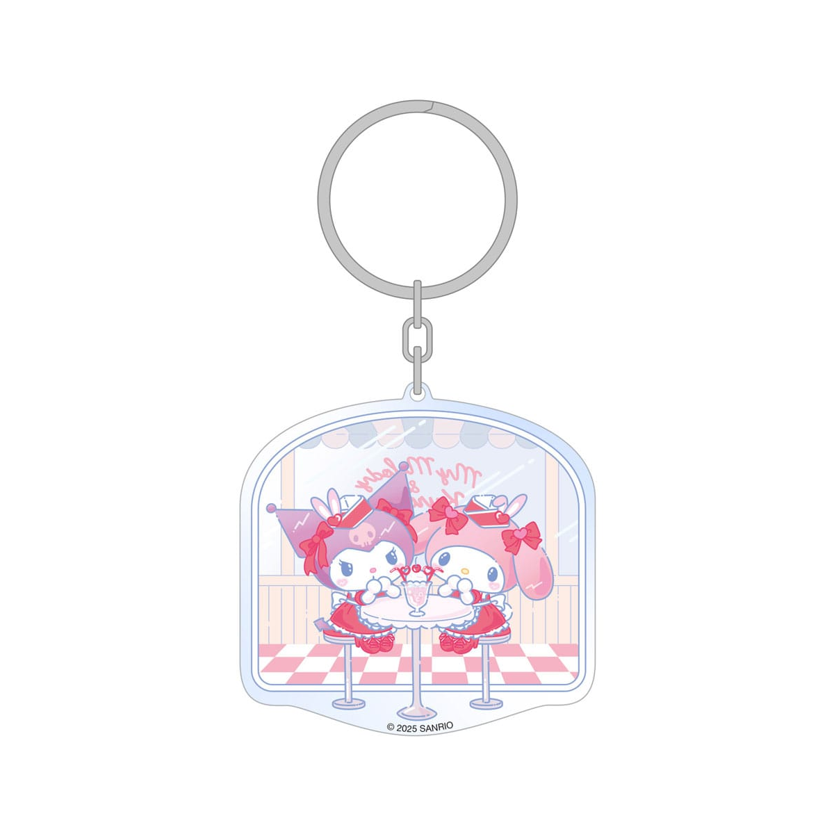 Sanrio - porte-clés Hello Kitty & Friends American Diner 6 cm Sanrio - porte-clés Hello Kitty & Friends American Diner 6 cm