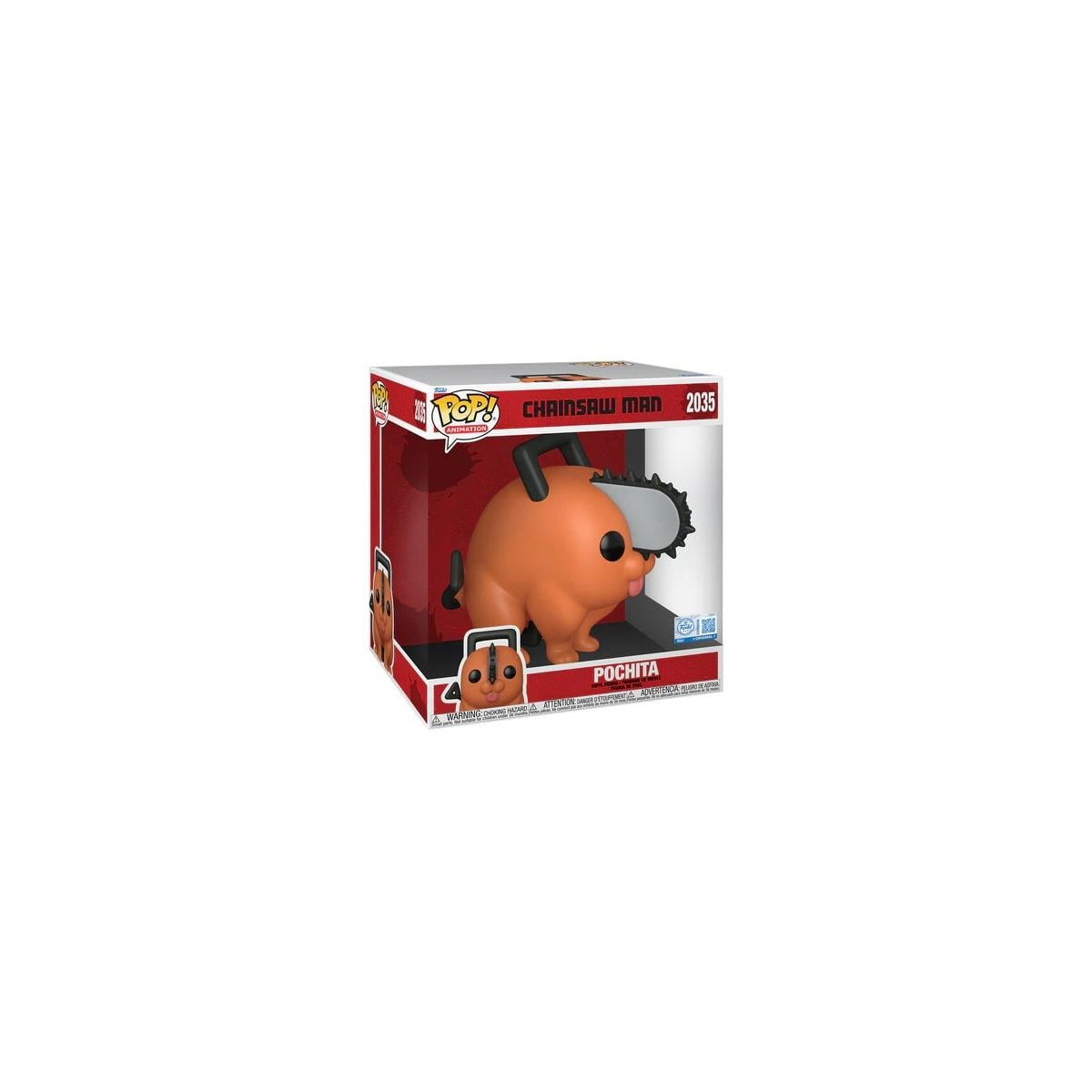Figurines Pop CHAINSAW MAN - POP JUMBO N° 2035 - Pochita
