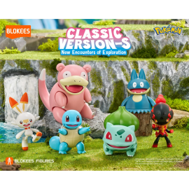  Pokemon Blokees - Classic Edition S02 New Encounters Of Exploration Boite De 6 pièces