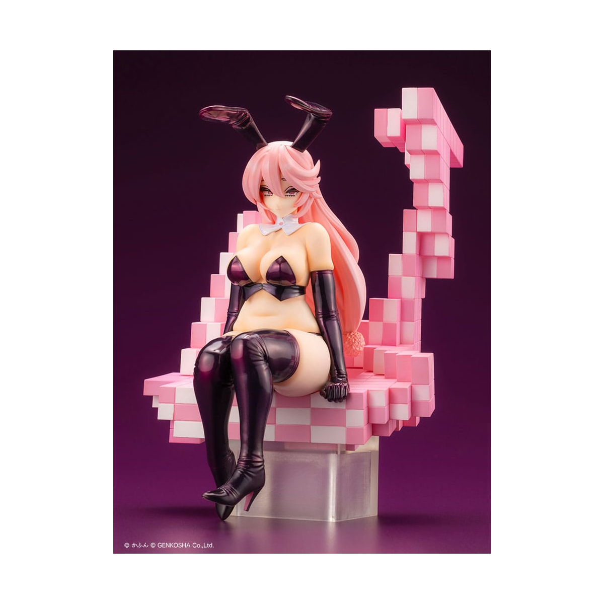 Figurine Original Character - statuette PVC 1/7 Trick Bunnies Sitting Bunny Illustration by Kafun 24 cm
