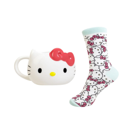  Sanrio - mug 3D et chaussettes Set Hello Kitty