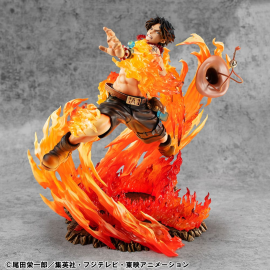  One Piece Figurine PVC P.O.P. NEO-Maximum Portgas D. Ace 15th Anniversary Super Limited Reprint Ver. 23 cm