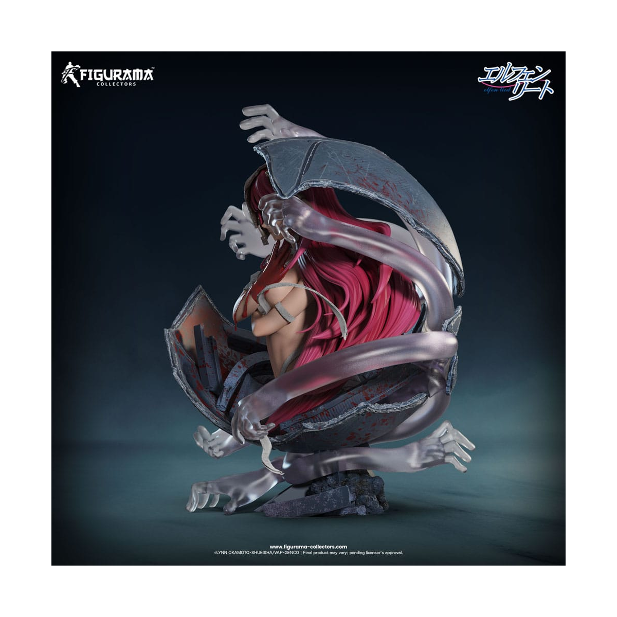 FICOLUBU Elfen Lied buste Elite 1/4 Lucy 30 cm