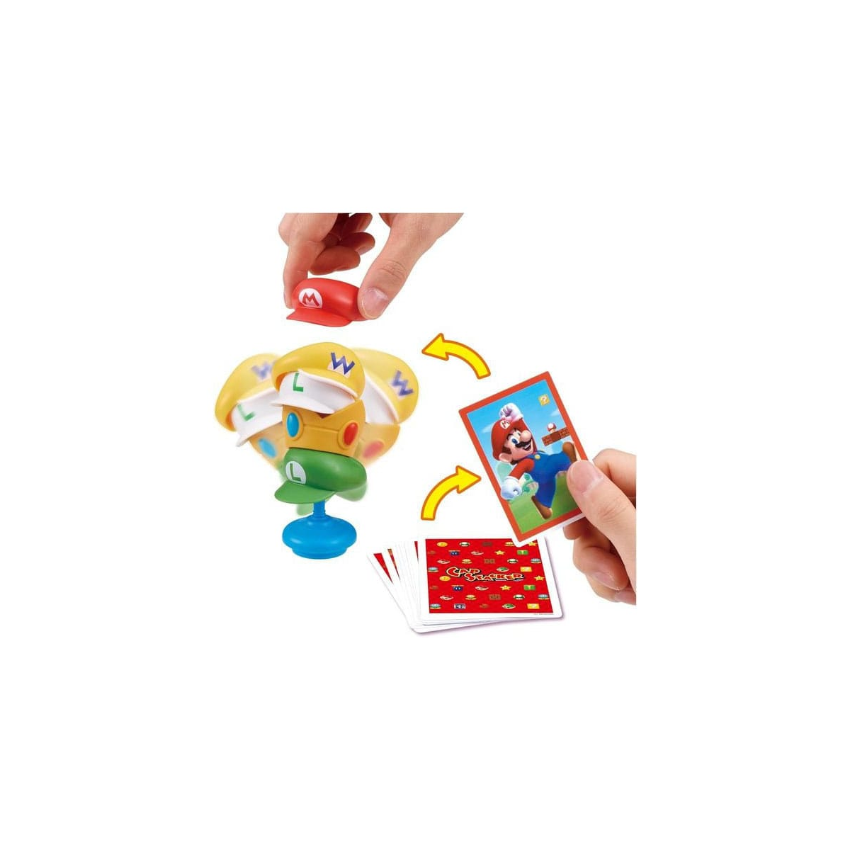 Super Mario jeu Piranha Cap Stacker