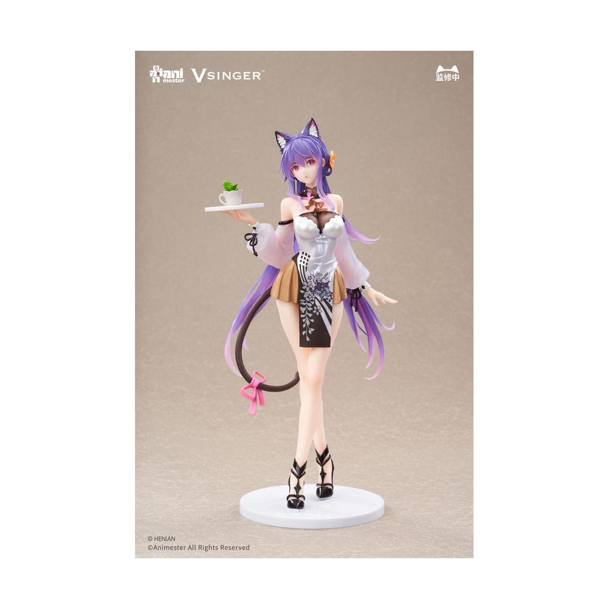 VSinger Luo Tianyi & Mo Qingxian statuette 1/7 Mo Qingxian Tea Time Melody Ver. 26 cm