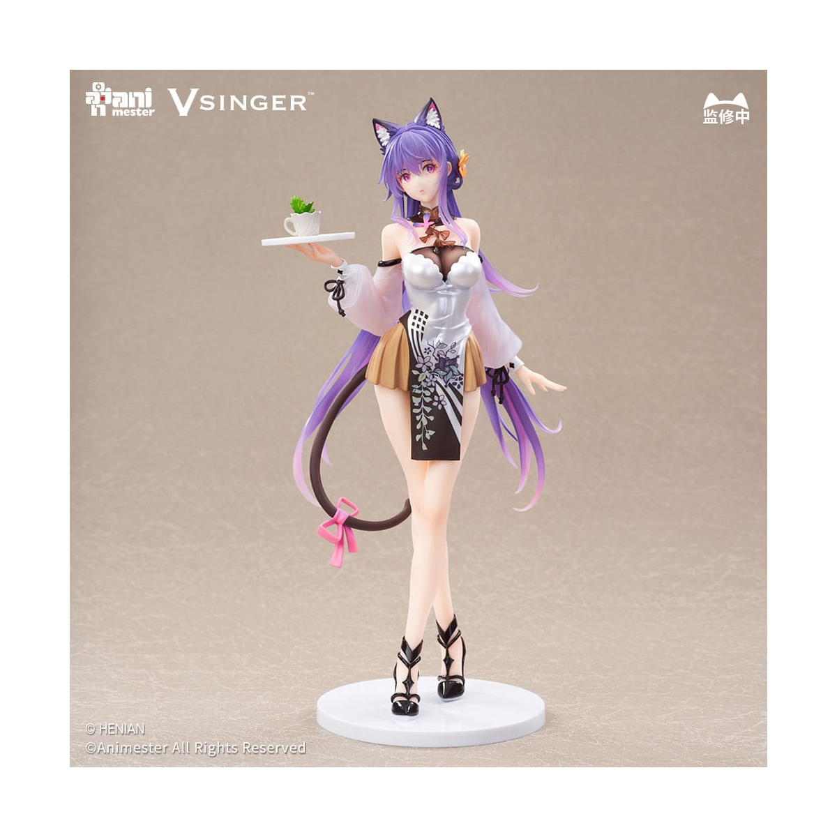VSinger Luo Tianyi & Mo Qingxian statuette 1/7 Mo Qingxian Tea Time Melody Ver. 26 cm