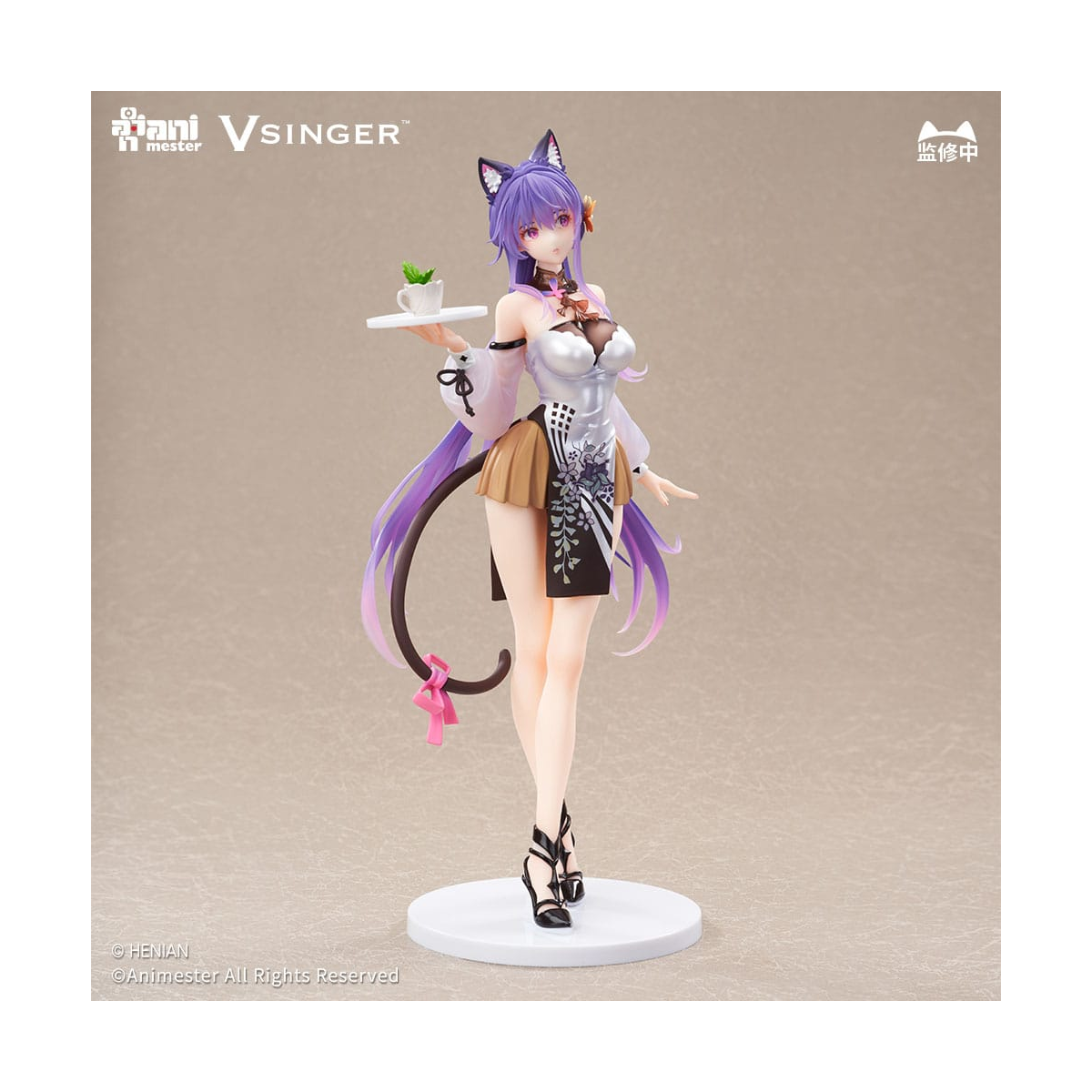 VSinger Luo Tianyi & Mo Qingxian statuette 1/7 Mo Qingxian Tea Time Melody Ver. 26 cm