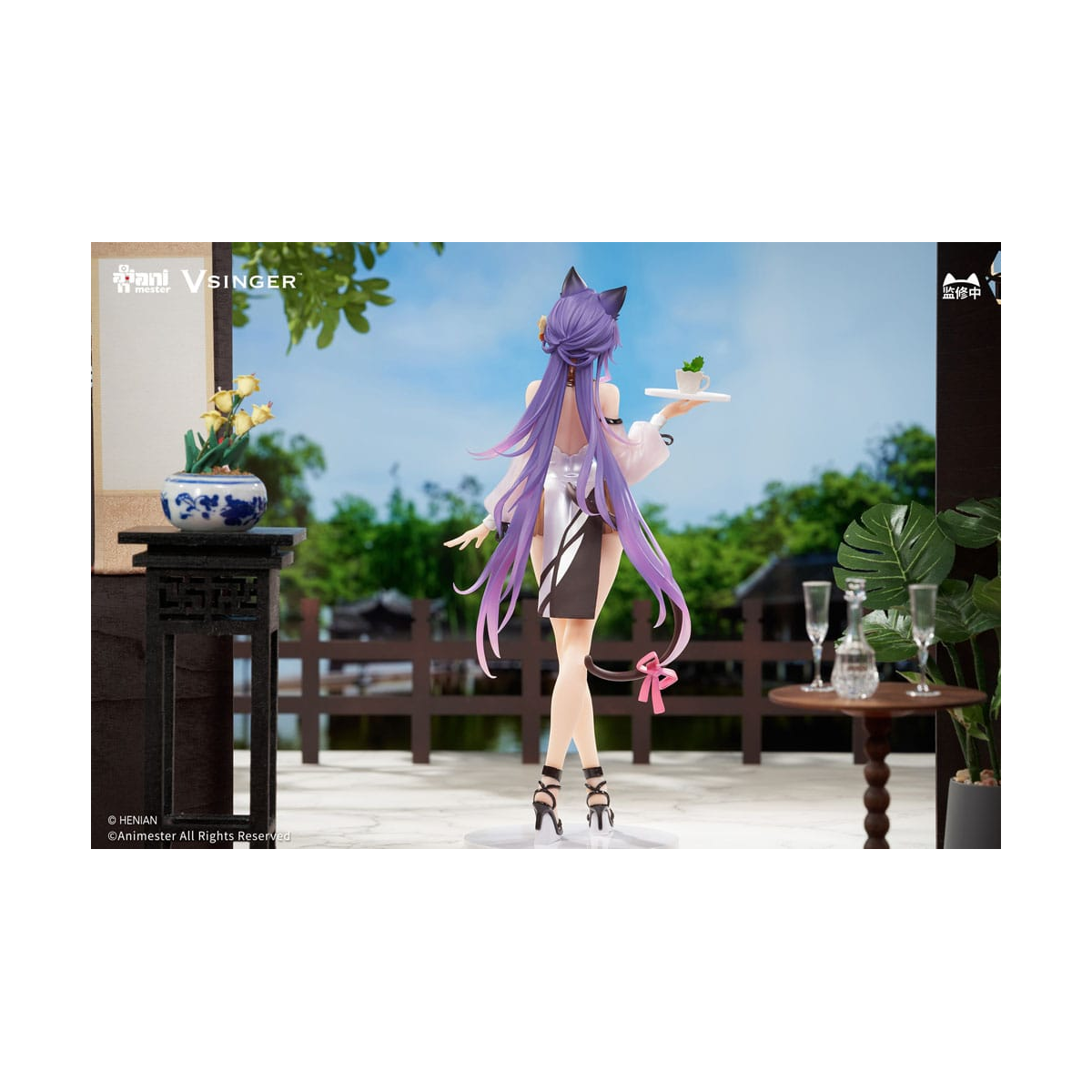 VSinger Luo Tianyi & Mo Qingxian statuette 1/7 Mo Qingxian Tea Time Melody Ver. 26 cm