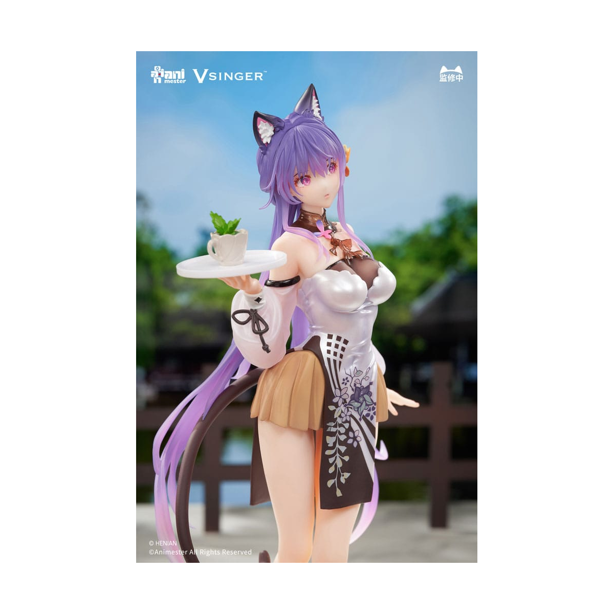 VSinger Luo Tianyi & Mo Qingxian statuette 1/7 Mo Qingxian Tea Time Melody Ver. 26 cm