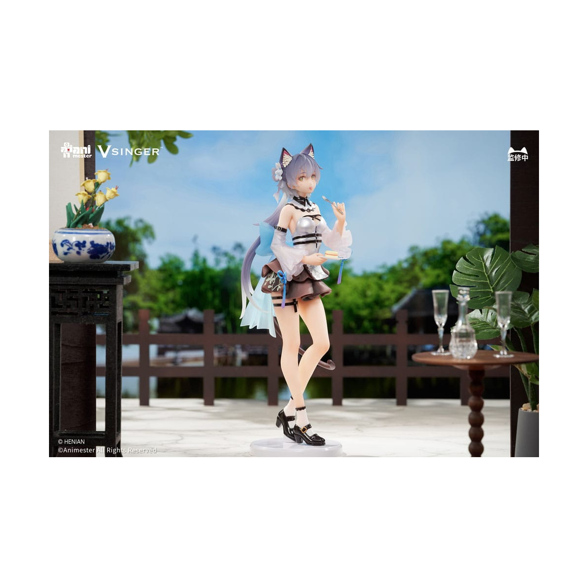 VSinger Luo Tianyi & Mo Qingxian statuette 1/7 Luo Tianyi Tea Time Melody Ver. 23 cm