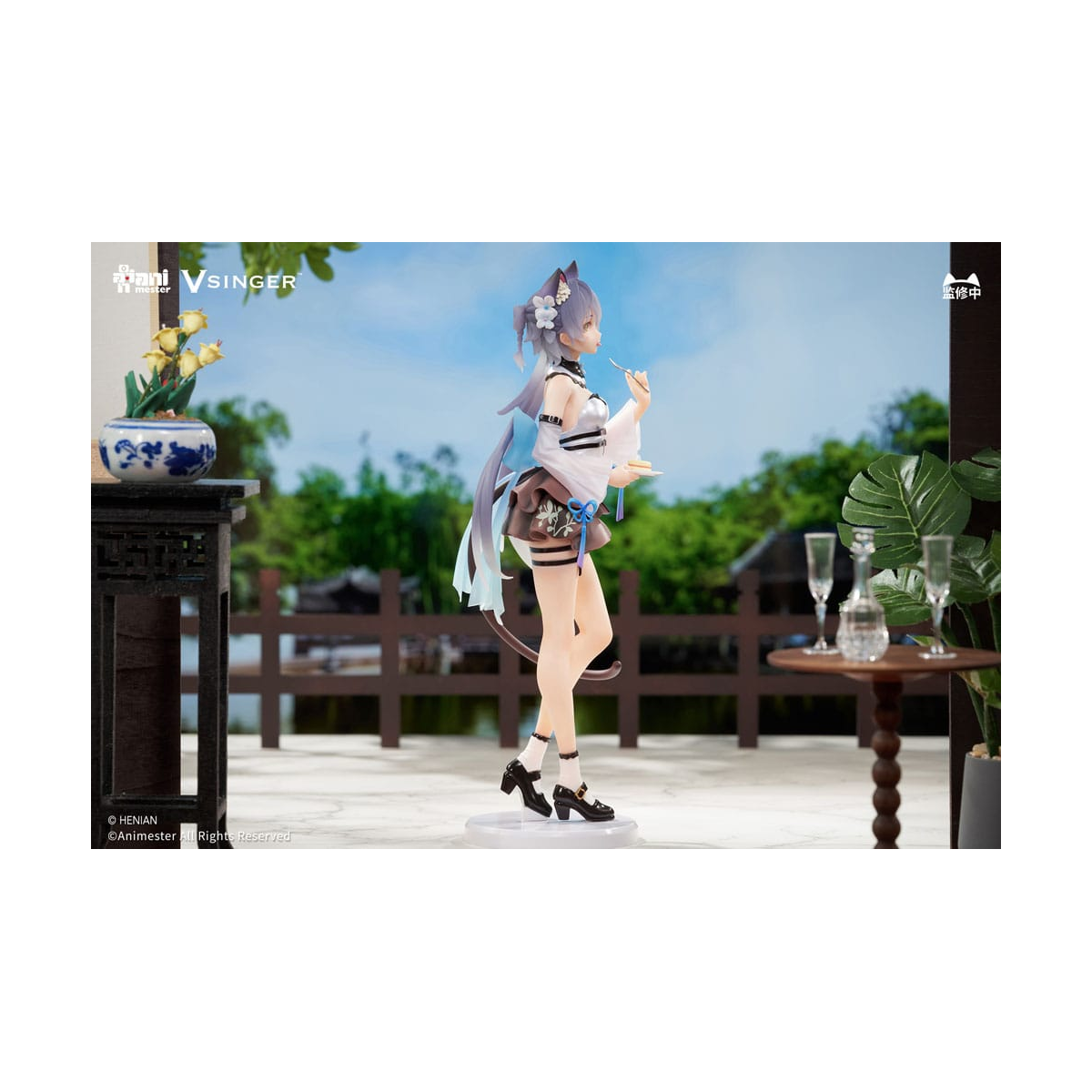 VSinger Luo Tianyi & Mo Qingxian statuette 1/7 Luo Tianyi Tea Time Melody Ver. 23 cm