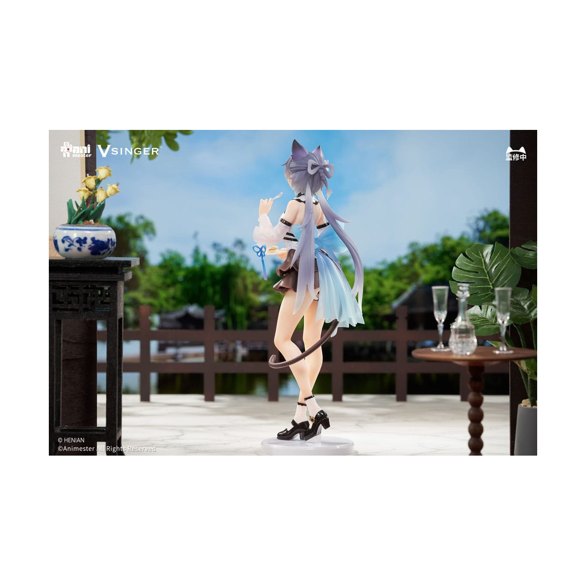 VSinger Luo Tianyi & Mo Qingxian statuette 1/7 Luo Tianyi Tea Time Melody Ver. 23 cm