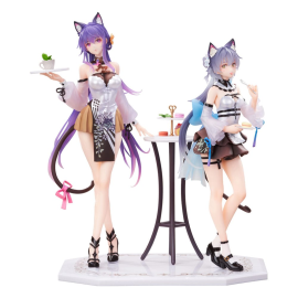 VSinger Luo Tianyi & Mo Qingxian pack 2 statuetten 1/7 Luo Tianyi & Mo Qingxian Tea Time Melody Ver.