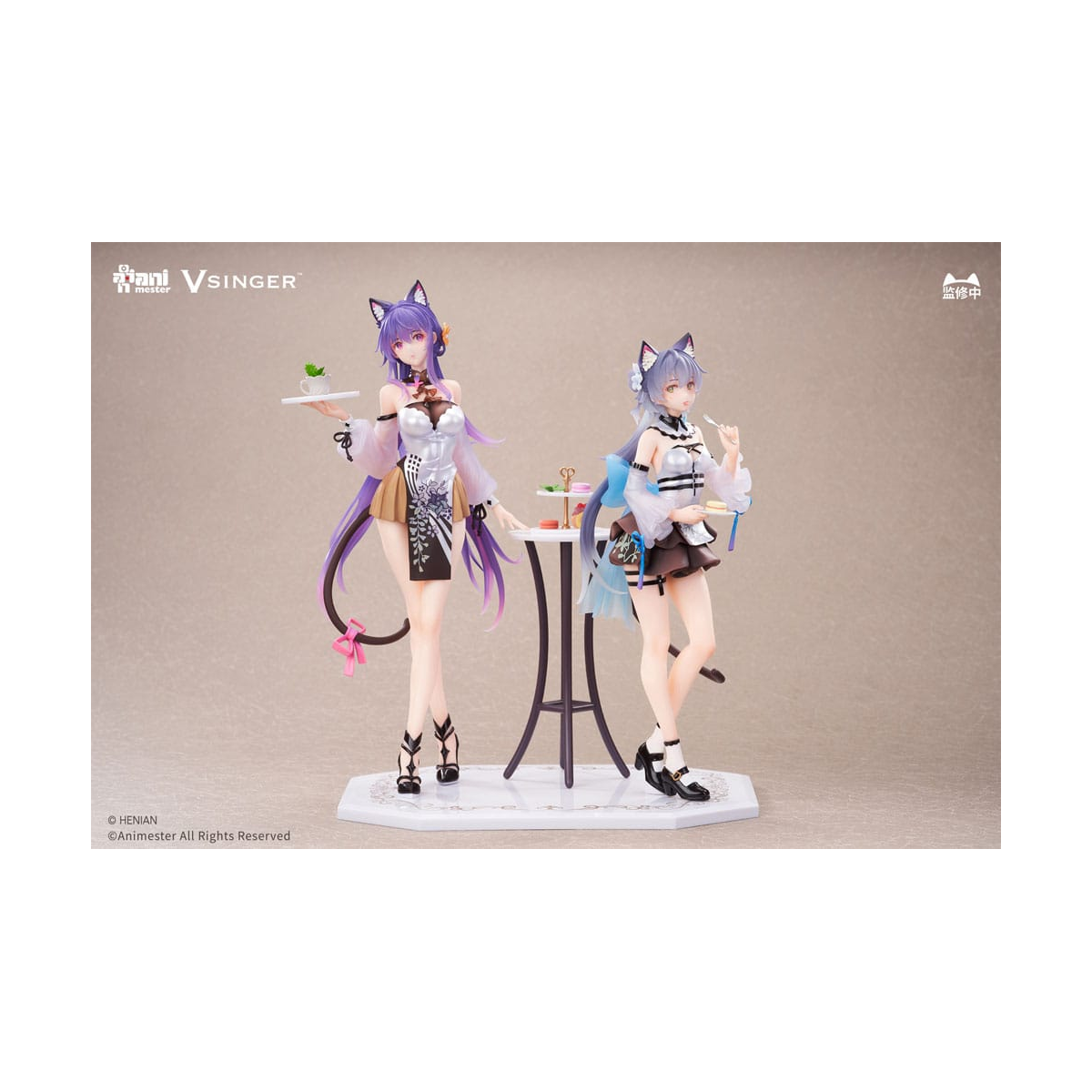 VSinger Luo Tianyi & Mo Qingxian pack 2 statuetten 1/7 Luo Tianyi & Mo Qingxian Tea Time Melody Ver.