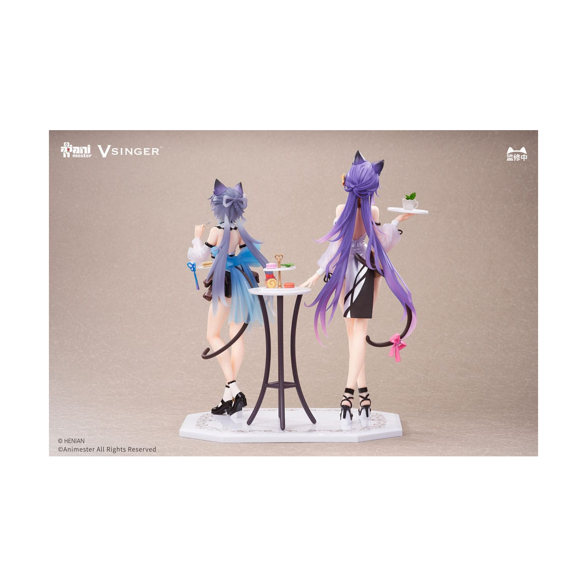 VSinger Luo Tianyi & Mo Qingxian pack 2 statuetten 1/7 Luo Tianyi & Mo Qingxian Tea Time Melody Ver.