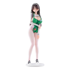 Original Character statuette 1/6 First Business! Mari Hanamiya the Gentle Shop Assistant illustration by POPQN 28 cm