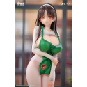 Original Character statuette 1/6 First Business! Mari Hanamiya the Gentle Shop Assistant illustration by POPQN 28 cm