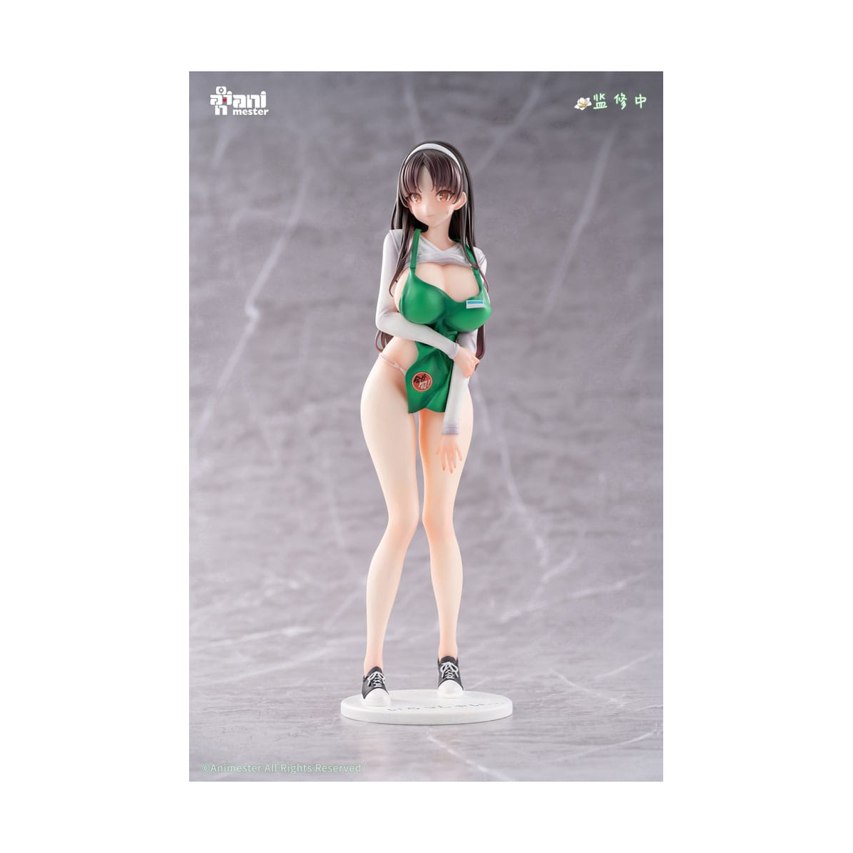 Original Character statuette 1/6 First Business! Mari Hanamiya the Gentle Shop Assistant illustration by POPQN 28 cm
