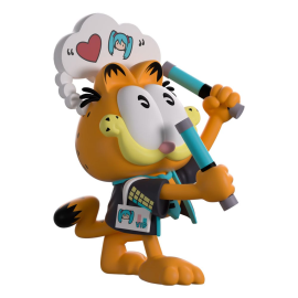  Hatsune Miku x Garfield Vinyl figurine Miku Concert Garfield 13 cm