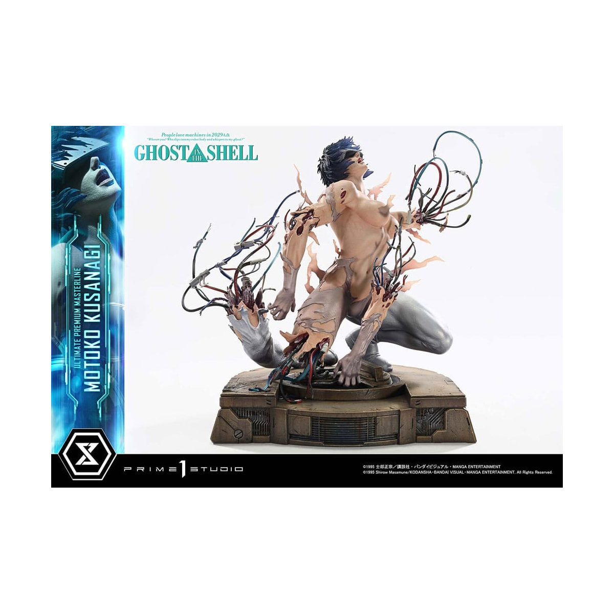  Ghost in the Shell Figurine Ultimate Premium Masterline Series 1/4 Motoko Kusanagi 38 cm