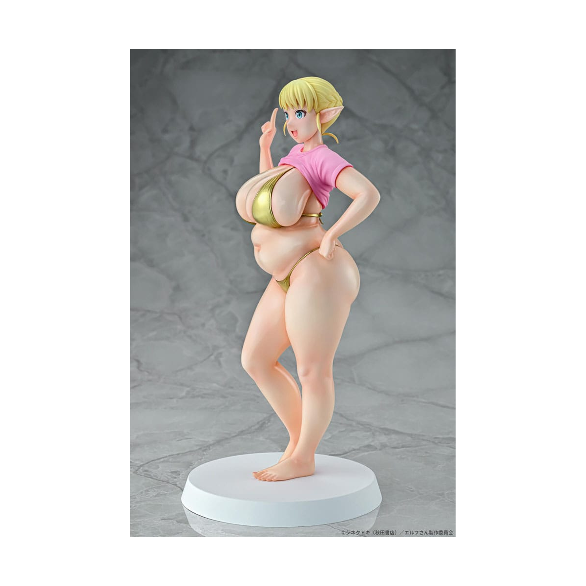 Figurine PVC 1/7 Plus-Sized Elf Elfuda Gold Ver. 26 cm