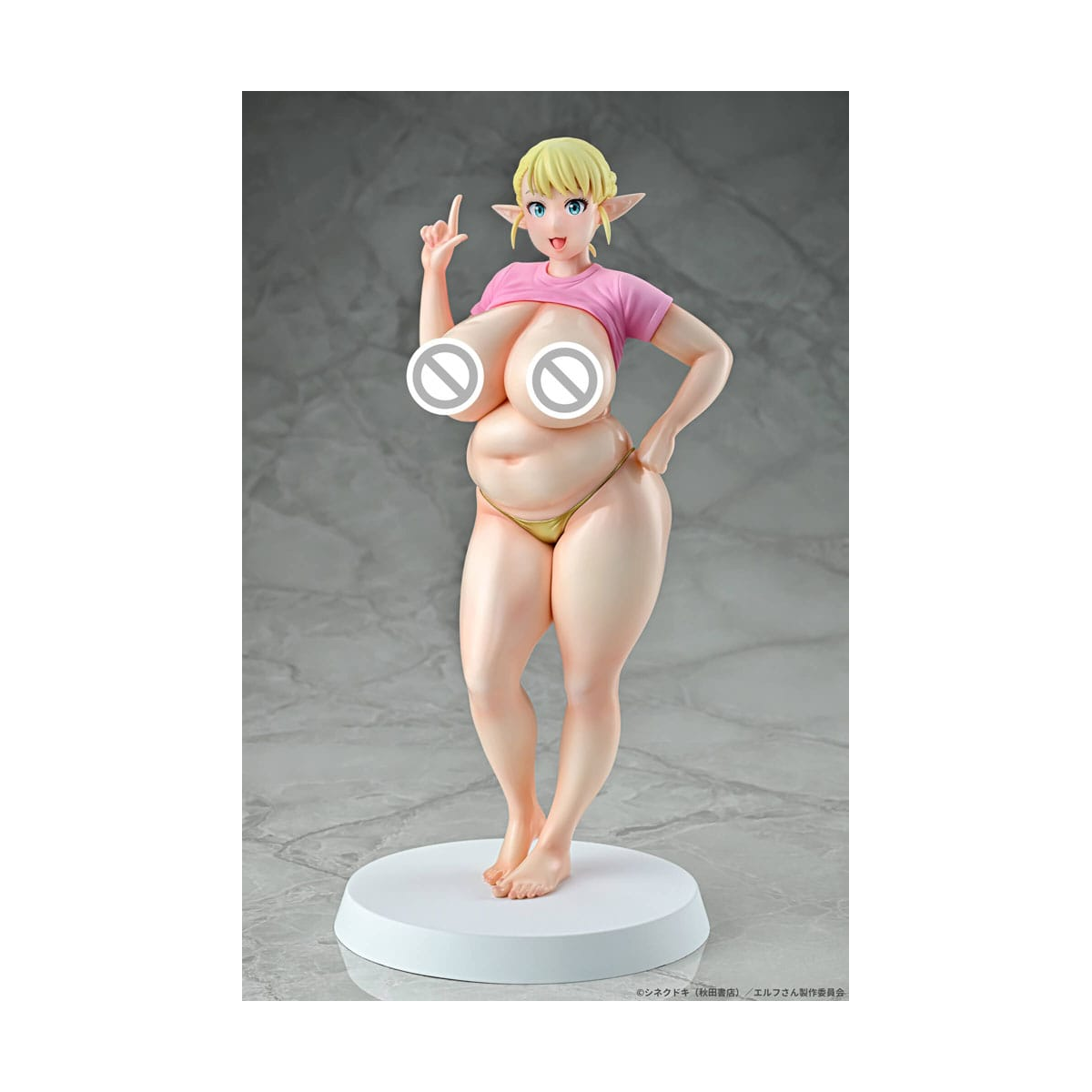 Figurine PVC 1/7 Plus-Sized Elf Elfuda Gold Ver. 26 cm