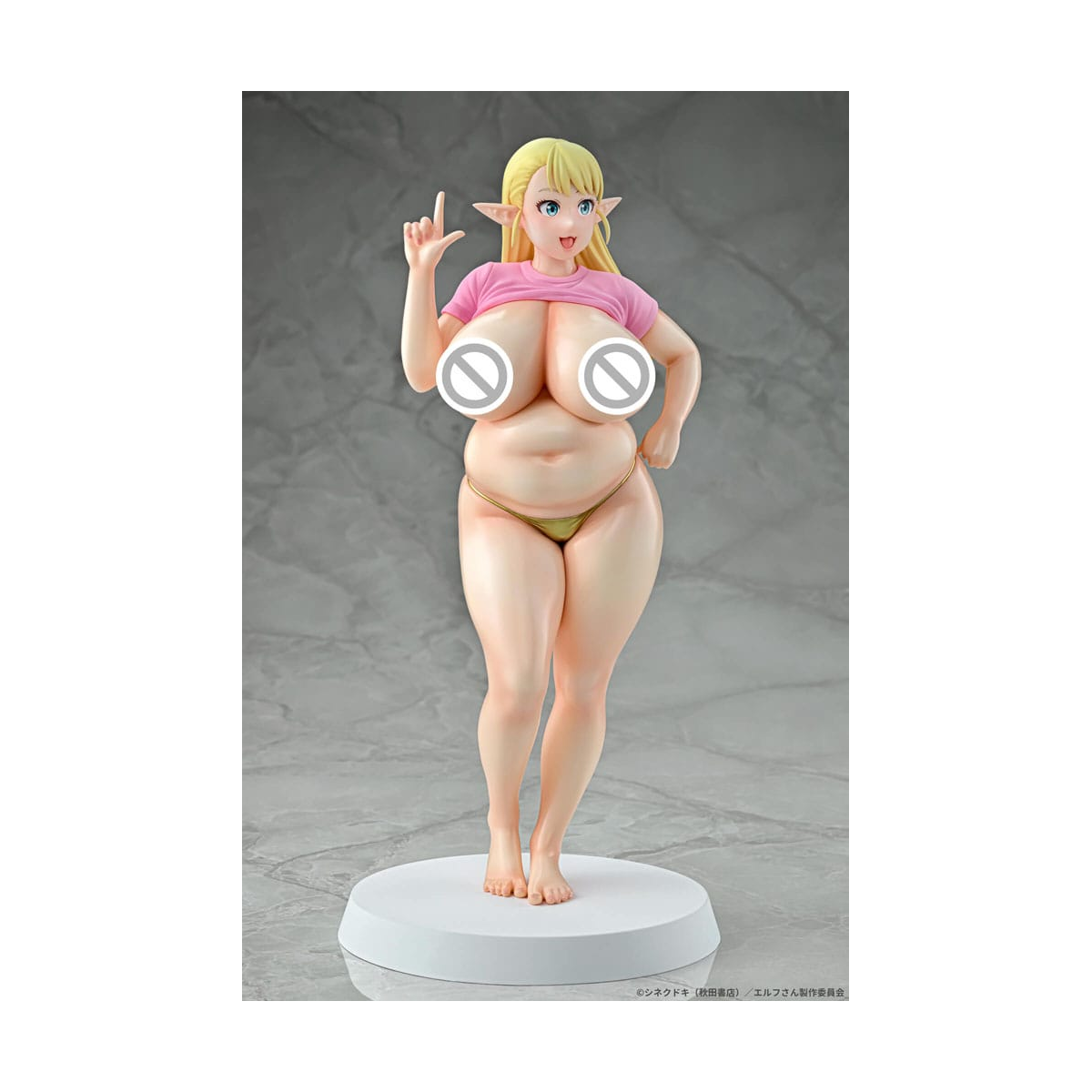 Figurine PVC 1/7 Plus-Sized Elf Elfuda Gold Ver. 26 cm