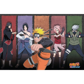  NARUTO - Naruto & alliés - Poster 91x61cm