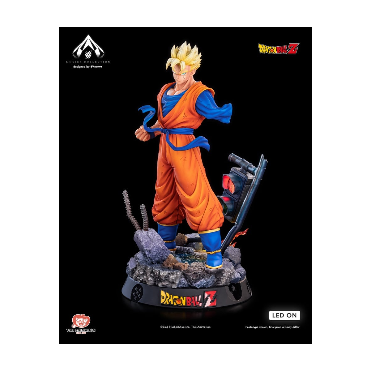  DRAGON BALL Z - Future Gohan - Statue Résine 1/4 By Tsume