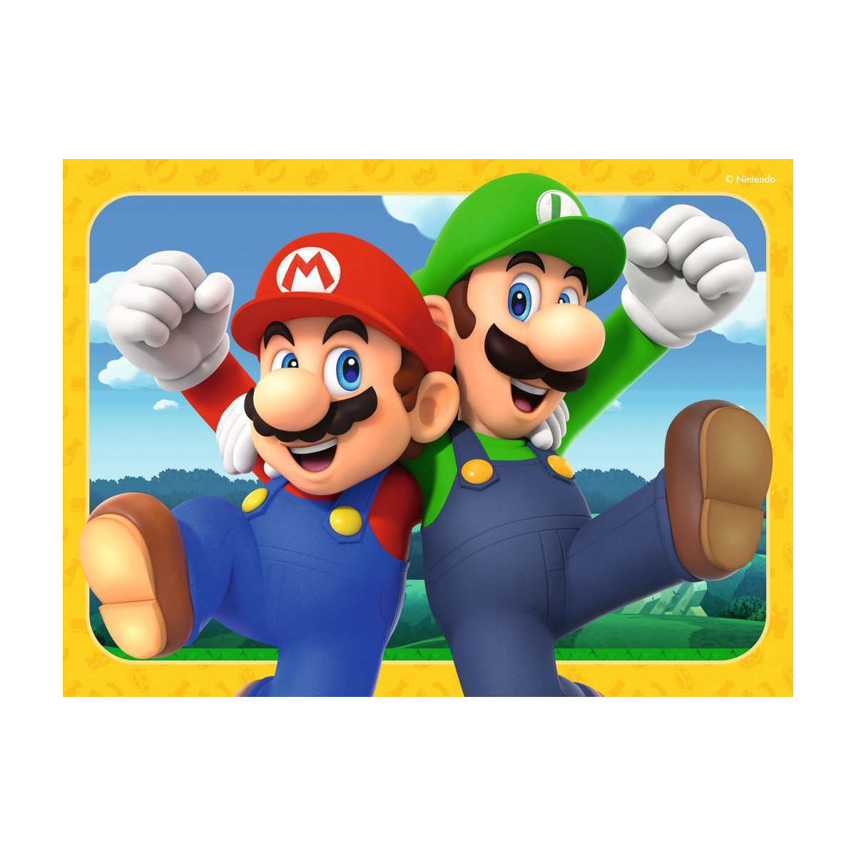 Puzzle SUPER MARIO - 4 Puzzles 12P/16P/20P/24P